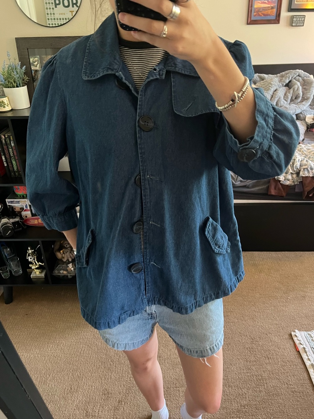Denim coat
